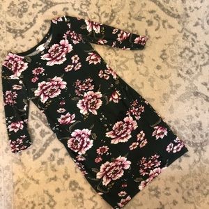 H&M MAMA green floral dress S